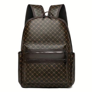 brown school bag