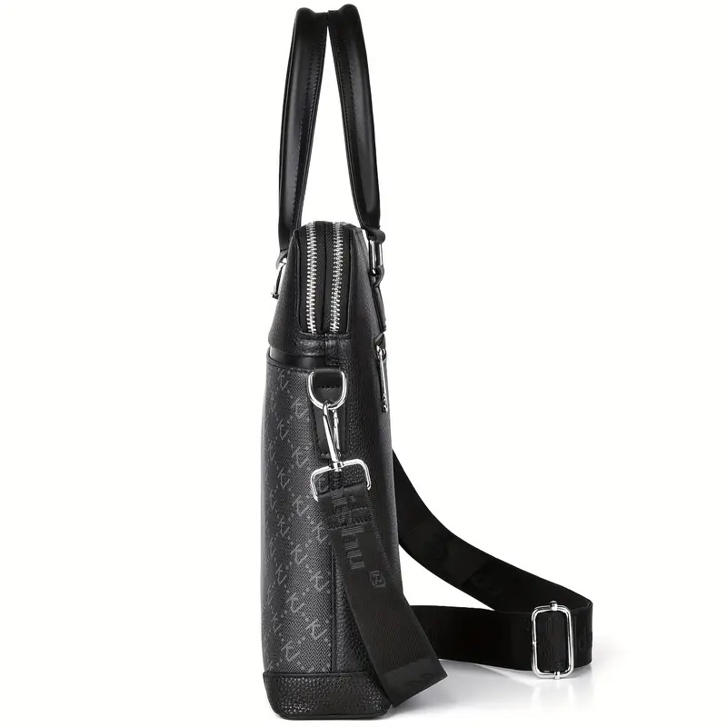 MetroLux Leather Tote