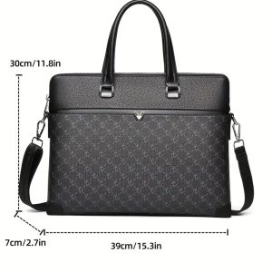 MetroLux Leather Tote
