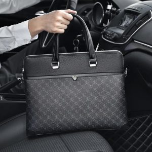MetroLux Leather Tote