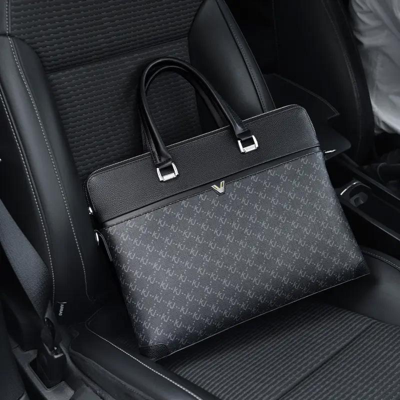 MetroLux Leather Tote