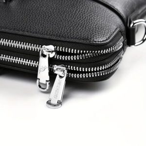 MetroLux Leather Tote