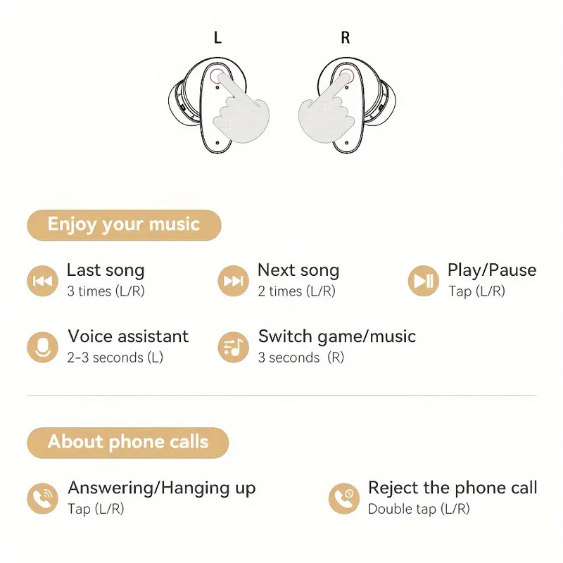 HP bluetooth earbuds