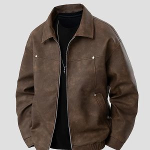 EverPeak Parka Men and women's leather jacket