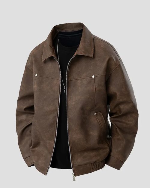 EverPeak Parka Men and women's leather jacket