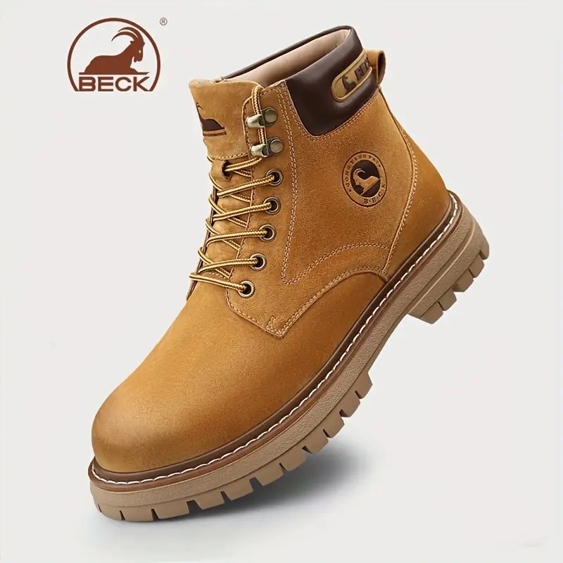 Big Beck boots with goat leather for men