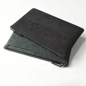 Suede Envelope Bag