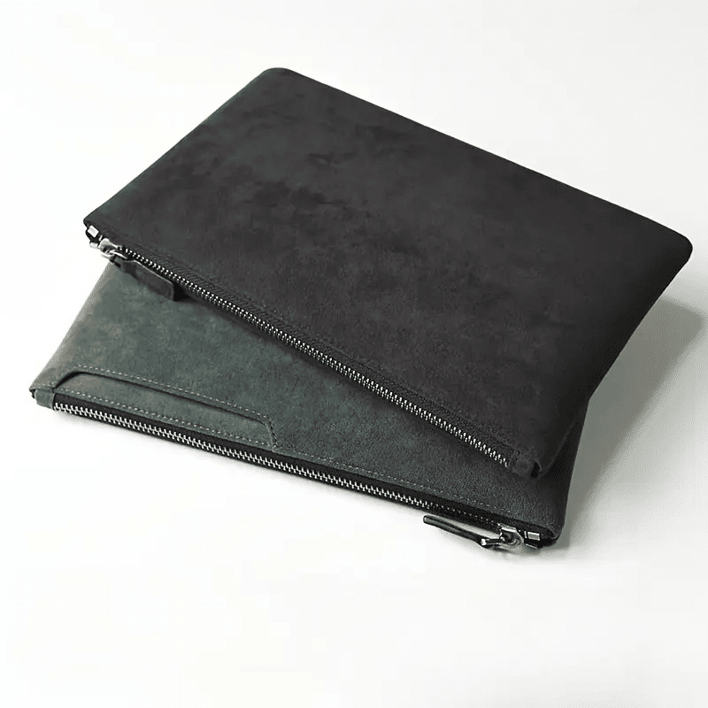 Suede Envelope Bag