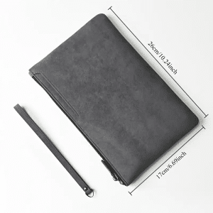 Suede Envelope Bag