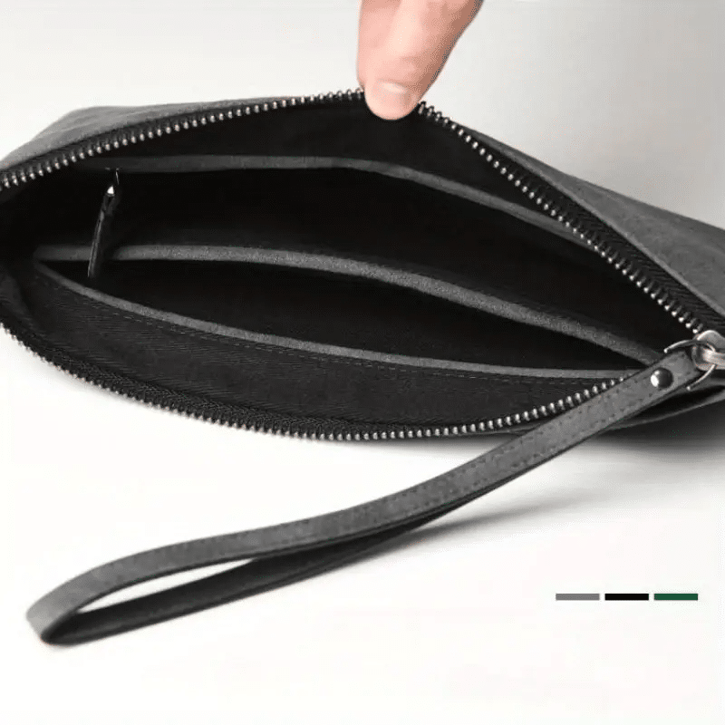 Suede Envelope Bag