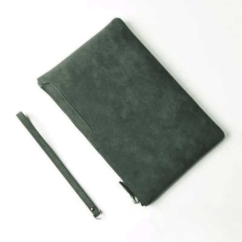 Suede Envelope Bag