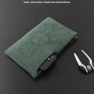 Suede Envelope Bag