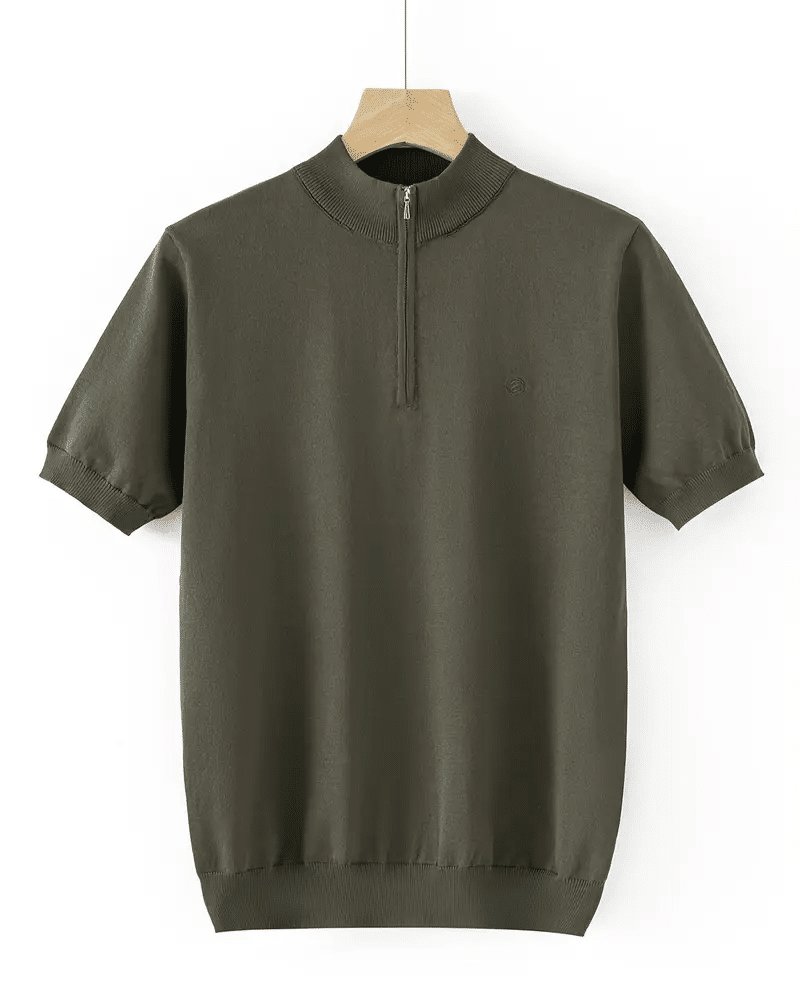 ZenoZip Knit Tee