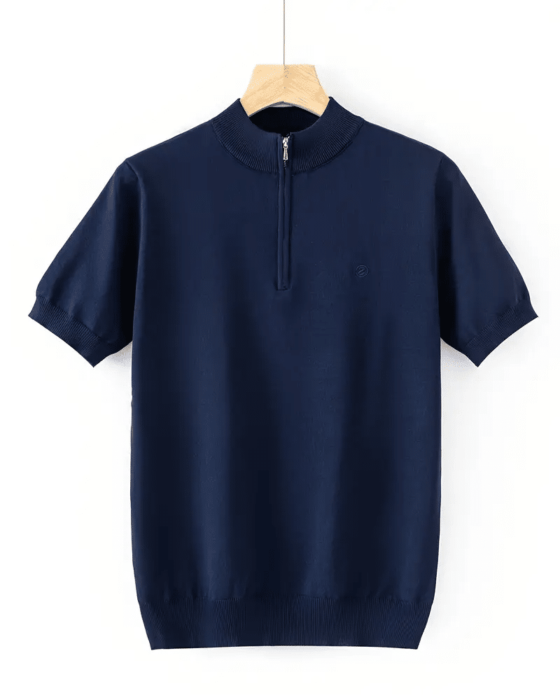 ZenoZip Knit Tee