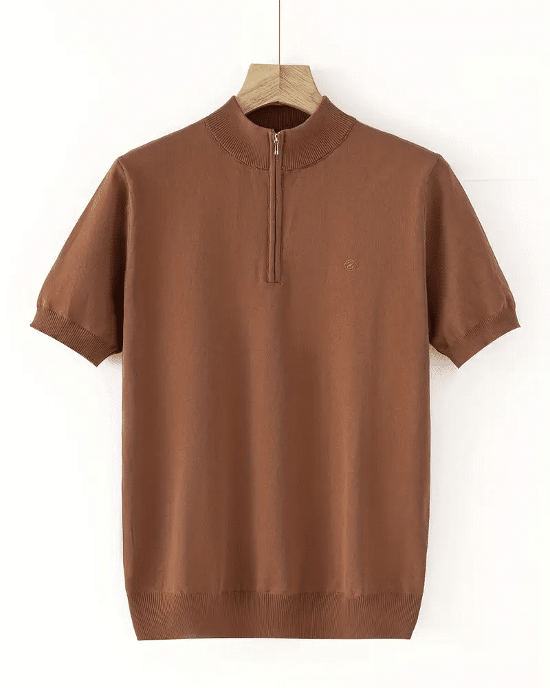ZenoZip Knit Tee