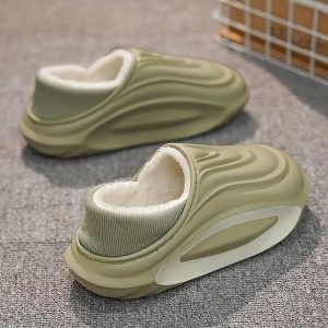 CozyStep Fleece-Lined Slip-On Slippers