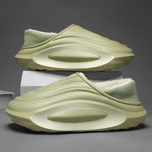 CozyStep Fleece-Lined Slip-On Slippers