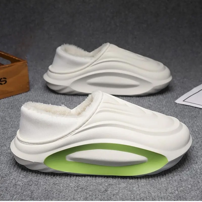 white slippers