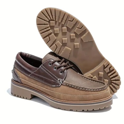brown leather shoes loafers