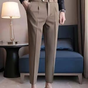 TailorFlex Men’s Slim-Fit Dress Pants