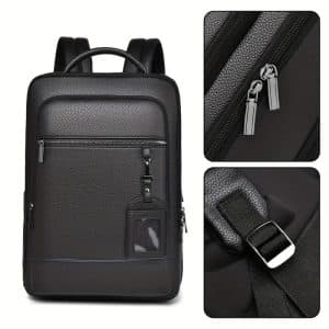 Men’s Black Backpack & Shoulder Bag Set