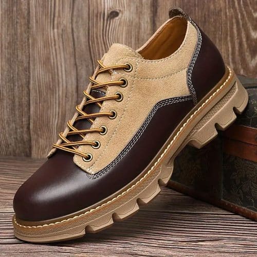 chaussures marron chuncky
