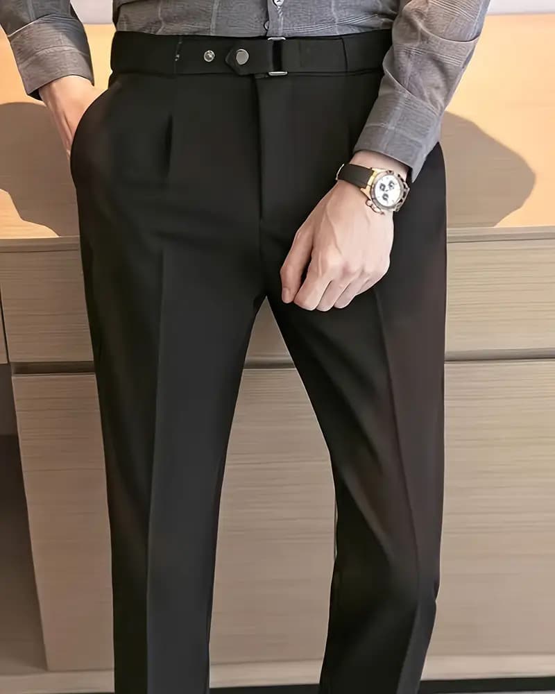TailorFlex Men’s Slim-Fit Dress Pants