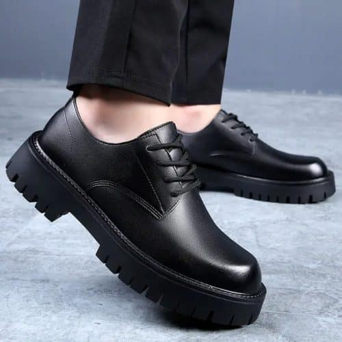 Men’s Black Vintage Style Shoes