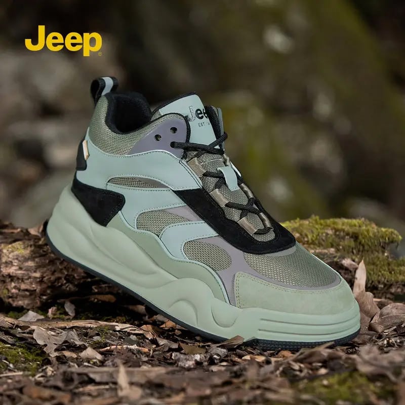 Jeep Men’s Mid-Top Sneakers