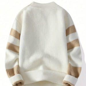 Men’s Black & Turquoise Sweater