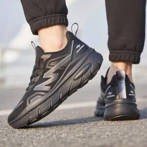Geometric Pattern Sneakers for Men