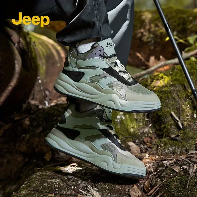 JeepTrail Men’s Mid-Top Sneakers