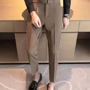 TailorFlex Men’s Slim-Fit Dress Pants