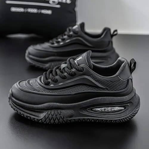 black Men’s Chunky Sneakers