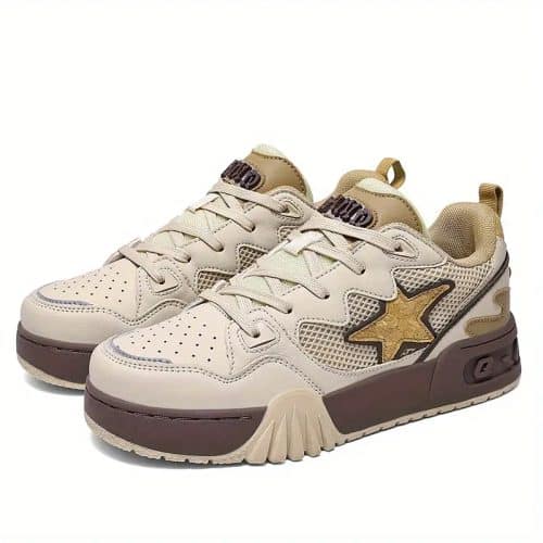 brown shoes sneakers