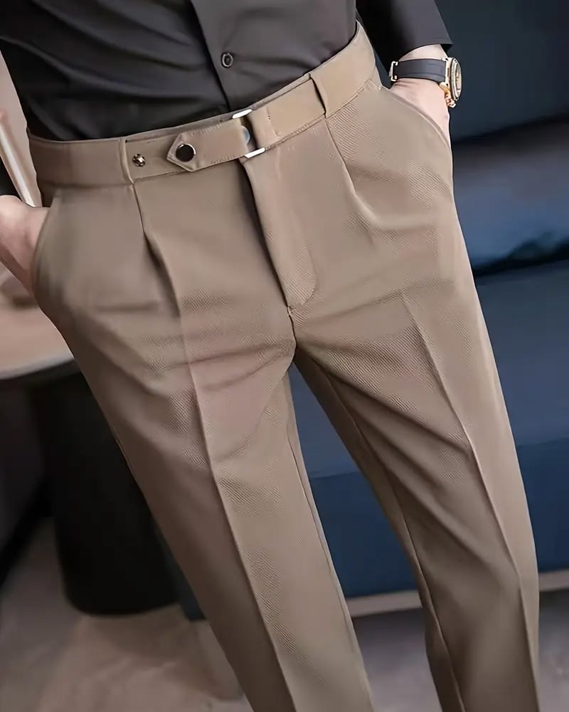 TailorFlex Men’s Slim-Fit Dress Pants