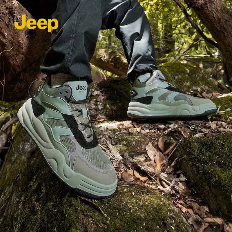 JeepTrail Men’s Mid-Top Sneakers