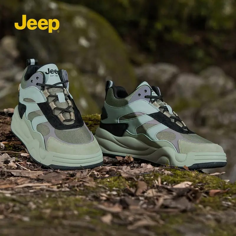 JeepTrail Men’s Mid-Top Sneakers