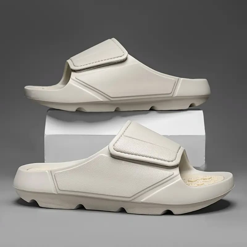 mens white sandals