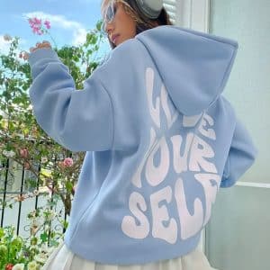 Cozy winter hoodie for women