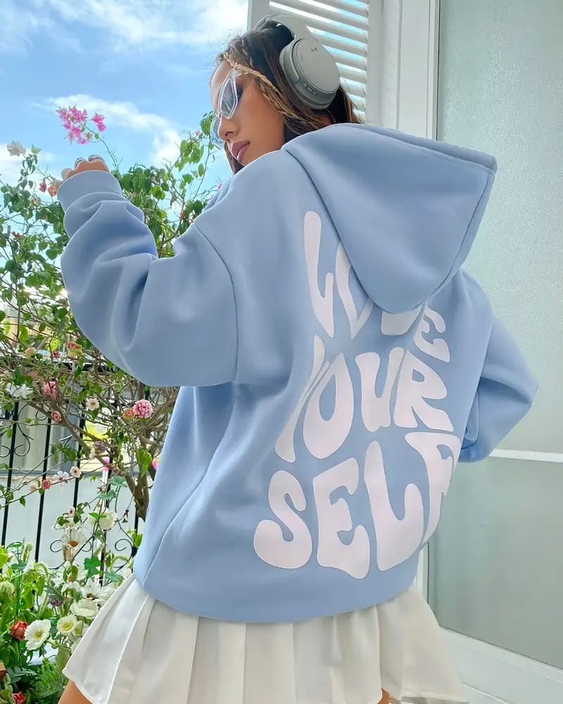 Cozy winter hoodie for women