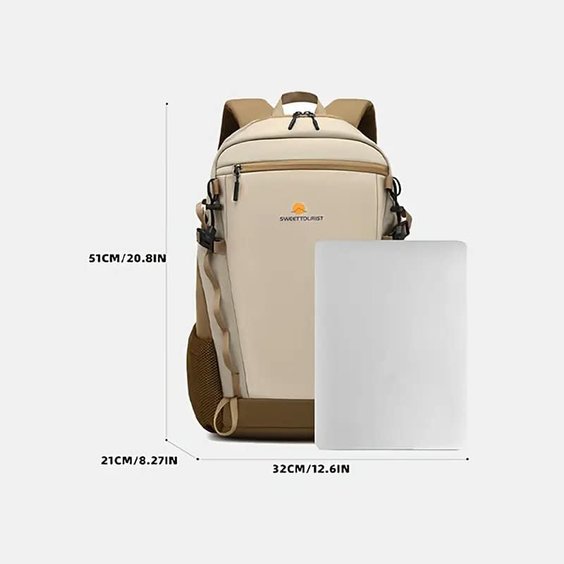 Laptop compatible backpack 38.1cm