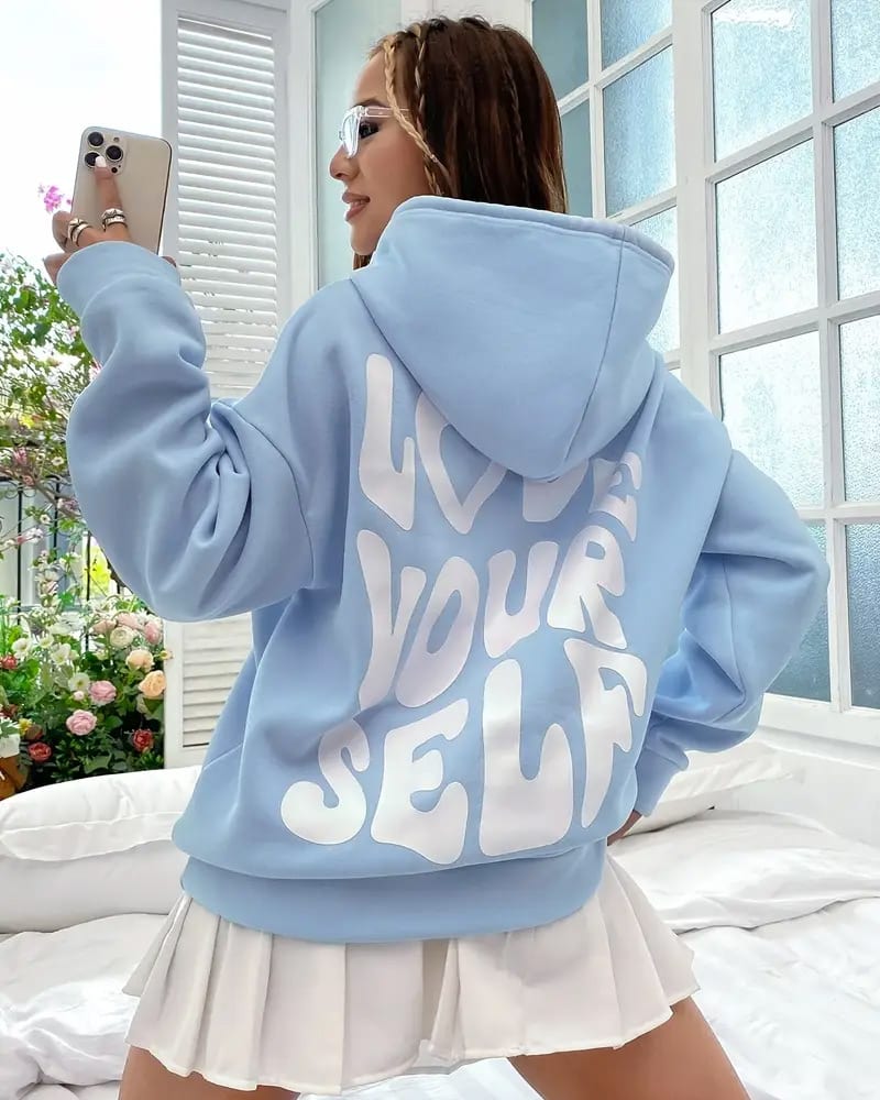 Cozy winter hoodie for women