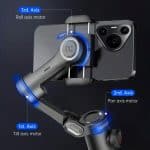 Foldable handheld stabilizer
