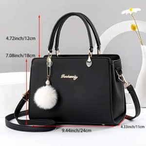 Women’s faux leather handbag