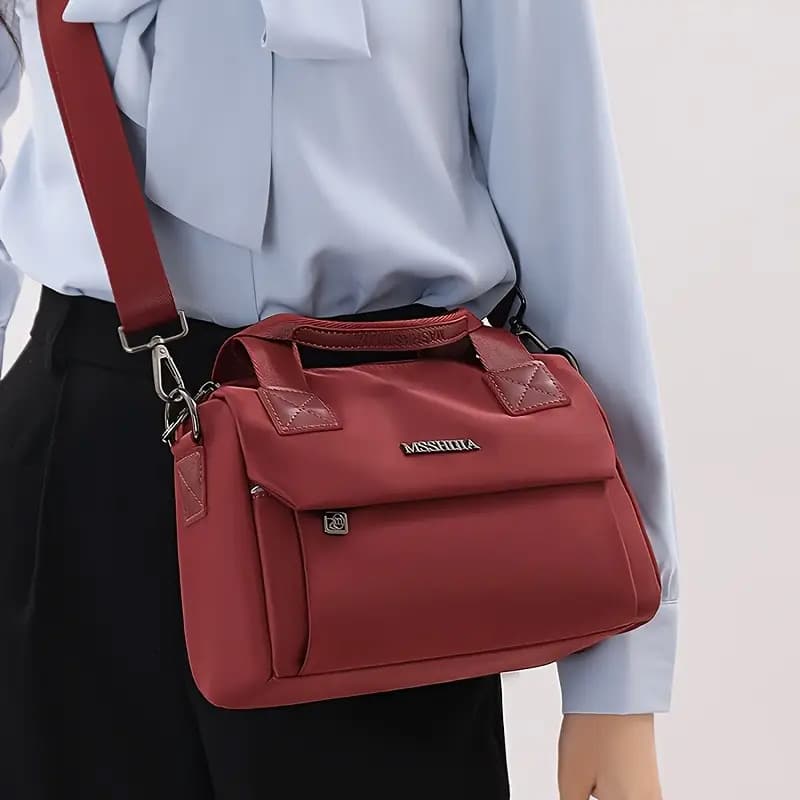 Nylon crossbody bag